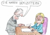 Cartoon: Zittern