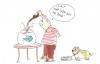 Cartoon: Kein Hundeleben (small) by nele andresen tagged hund fisch wein wasser