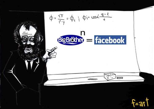 Cartoon: Basic Math (medium) by FART tagged math