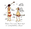 Cartoon: hat (small) by draganm tagged hat stone age