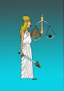 Cartoon: justicija (small) by draganm tagged justice
