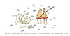 Cartoon: remains (small) by draganm tagged stone age