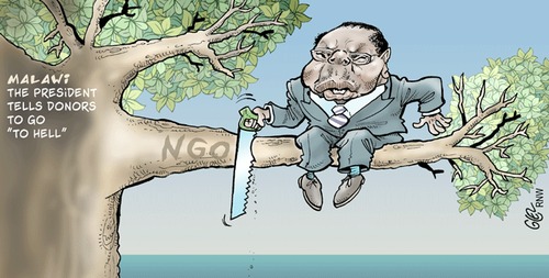 Cartoon: Malawi (medium) by Damien Glez tagged malawi