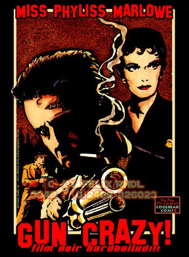 Cartoon: Film Noir Comic Poster (medium) by FeliXfromAC tagged retro,gangster,hollywood,classic,poster,film,noir,crime,felix,alias,reinhard,horst,aachen,frau,woman,action,comic,design,line,detektive