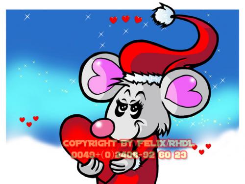 Cartoon: Mouse Cartoon Character (medium) by FeliXfromAC tagged charakter,model,sheet,felix,alias,reinhard,horst,aachen,devil,teufel,mascot,sympathiefigur,hölle,heiß,hell,hot,design,line,layout,entwurf,rot,red,comic,xmas,weihnachten,cartoon,illustration,stockart