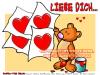 Cartoon: Bobbo der Bär - Liebe Dich! (small) by FeliXfromAC tagged bobbo,the,bear,bär,tiere,animals,niedlich,whimsical,hadyogo,wallpaper,felix,alias,reinhard,horst,ecard,glück,greetings,glückwünsche,love,liebe