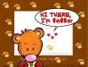 Cartoon: Bobbo The Bear-I am Bobbo! (small) by FeliXfromAC tagged bobbo,the,bear,bär,tiere,animals,niedlich,whimsical,hadyogo,wallpaper,felix,alias,reinhard,horst,ecard,glück,greetings,glückwünsche,love,liebe