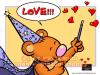 Cartoon: Bobbo The Bear! (small) by FeliXfromAC tagged bobbo,the,bear,bär,tiere,cartoon,comic,illustration,stockart,animals,pleite,comix,felix,alias,reinhard,horst,greeting,card,glückwunschkarte,liebe,character,design,mascot,sympathiefigur,beziehung,glück,luck,greetings