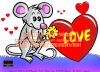 Cartoon: Greeting Card Design (small) by FeliXfromAC tagged nice,animals,tiere,tier,logos,sympathiefiguren,illustration,mascots,wallpapers,characters,characterdesign,figuren,hey,melde,dich,whimsical,felix,alias,reinhard,horst,design,line,red,love,herzen,beziehung,aachen,maus,mice,mouse,herz,liebe