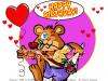 Cartoon: Happy Birthday Cartoon (small) by FeliXfromAC tagged happy,bithday,geburtstag,bear,bär,tiere,stockart,animals,cartoon,comic,comix,felix,alias,reinhard,horst,greeting,card,glückwunschkarte,liebe,character,design,mascot,sympathiefigur,beziehung,glück,luck,greetings,call,handy,telefon,phone,handylogo,mobile,se