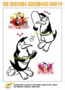 Cartoon: Mascot - Sympathiefigur Pingoo (small) by FeliXfromAC tagged nice,animals,tiere,tier,logos,sympathiefiguren,mascots,wallpapers,characters,characterdesign,figuren,hey,melde,dich,whimsical,felix,alias,reinhard,horst,reinhard,horst,design,line,red,love,herzen,beziehung,aachen,pinguin,penguine,greeting,card,surf,surfen