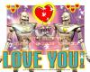 Cartoon: Robots In Love! (small) by FeliXfromAC tagged mobile,services,handy,felix,alias,reinhard,horst,design,line,aachen,stockart,horror,3d,art,psycho,angst,cartoon,robot,roboter,love,liebe,painting