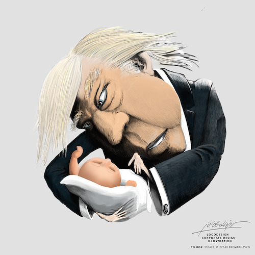 Cartoon: care (medium) by Jo Drathjer tagged usa,epstein,orange,trump