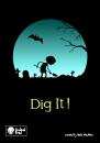 Cartoon: Dig it (small) by volkertoons tagged volkertoons,cartoon,illustration,graveyard,friedhof,totengräber,grave,digger,vollmond,full,moon,zombies,tod,mond,halloween,romantik,romantic,dark,horror,creepy,creeps