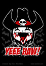 Cartoon: Nosfera - YEEE HAW! (small) by volkertoons tagged volkertoons,nosfera,vampir,vampire,lustig,humor,fun,funny,böse,evil,süß,cute,mädchen,girl,cowgirl,western,texas,gothic