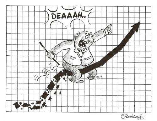 Cartoon: Economi (medium) by halisdokgoz tagged economi