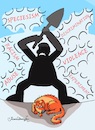 Cartoon: Violence against animals (small) by halisdokgoz tagged violence,against,animals