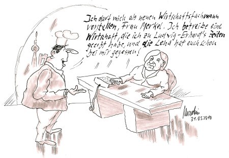 Cartoon: Die Suche (medium) by quadenulle tagged cartoon