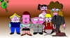 Cartoon: Grandpas last birthday (small) by Tricomix tagged grandpa,familie,father,mother,daughter,son,alien,mangold,leben,unterm,telespargel