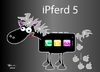 Cartoon: Pferde Apple (small) by Tricomix tagged pferd,phone,apple,handy,app,internet,multimedia