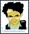 Cartoon: Bedri Rahmi Eyüboglu (small) by Hayati tagged bedri,rahmi,eyueboglu,dichter,maler,lehrer,artist,akademie,tuerkei,hayati,boyacioglu,berlin