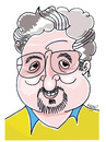 Cartoon: Cemal Arig (small) by Hayati tagged cemal,arig,karikaturist,istanbul,cizer,karikaturcu,arkadas,friend,hayati,boyacioglu,berlin