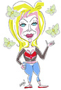 Cartoon: Edda von Sinnen (small) by Hayati tagged edda von sinnen toonpool artist