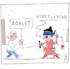 Cartoon: Justitia fastet (small) by Hayati tagged justiz,adalet,judget,gerechtigkeit,demokratie,demokrasi,tuerkei,tuerkiye,chp,hayati,boyacioglu,berlin