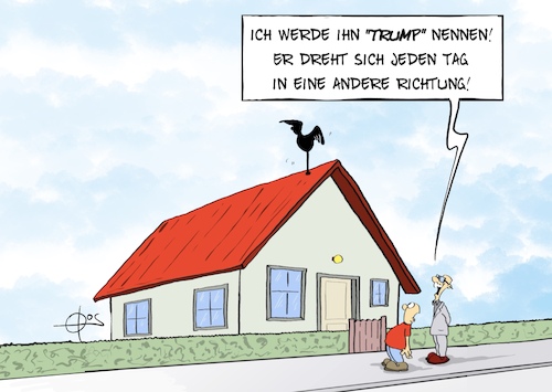 20250422-TrumpWetterhahn 20250422-TrumpWetterhahn