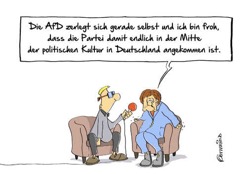 Cartoon: AFD zerlegt sich (medium) by Marcus Gottfried tagged alternative,für,deutschland,afd,partei,streit,kultur,einigkeit,uneinig,streitkultur,merkel,angela,reporter,interview,anfrage,glück,marcus,gottfried,cartoon,karikatur,alternative,für,deutschland,afd,partei,streit,kultur,einigkeit,uneinig,streitkultur,merkel,angela,reporter,interview,anfrage,glück,marcus,gottfried,cartoon,karikatur