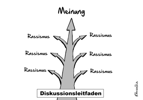 Cartoon: Diskussionsleitfaden (medium) by Marcus Gottfried tagged diskussion,diskussionsleitfaden,keule,meinung,meinungsmache,akzeptanz,akzeptieren,niedermachen,opposition,gültigkeit,gutmensch,schlechtmensch,rassismus,vorwurf,leitfaden,vielfalt,freude,marcus,gottfried,cartoon,karikatur,diskussion,diskussionsleitfaden,keule,meinung,meinungsmache,akzeptanz,akzeptieren,niedermachen,opposition,gültigkeit,gutmensch,schlechtmensch,rassismus,vorwurf,leitfaden,vielfalt,freude,marcus,gottfried,cartoon,karikatur