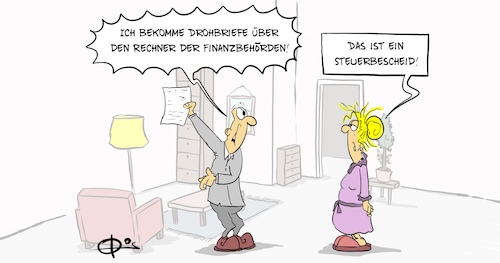 Cartoon: Drohbrief (medium) by Marcus Gottfried tagged polizei,hessen,drohbrief,drohmail,renner,nsu,wissler,helm,computer,schreiben,yildiz,polizei,hessen,drohbrief,drohmail,renner,nsu,wissler,helm,computer,schreiben,yildiz