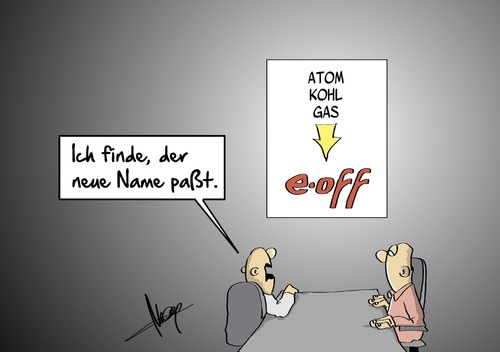 Cartoon: eoff (medium) by Marcus Gottfried tagged energie,energiewende,wende,atom,strom,atomstrom,erneuerbar,gas,kohle,alternative,on,rwe,konzern,ekel,abscheu,eoff,eon,wechsel,wind,solar,gewinn,aktie,anleger,verlust,angst,ablehnung,verweigerung,kunde,marcus,gottfried,cartoon,karikatur,energie,energiewende,wende,atom,strom,atomstrom,erneuerbar,gas,kohle,alternative,on,rwe,konzern,ekel,abscheu,eoff,eon,wechsel,wind,solar,gewinn,aktie,anleger,verlust,angst,ablehnung,verweigerung,kunde,marcus,gottfried,cartoon,karikatur