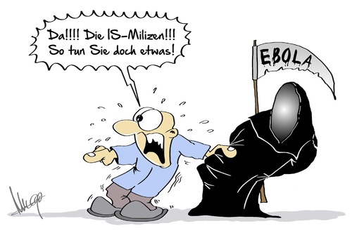 Cartoon: IS Ebola (medium) by Marcus Gottfried tagged isis,is,afrika,ebola,krankheit,seuche,tod,alternative,schule,vergessen,lernen,lehre,pest,cholera,sterben,sensemann,augenmerk,terror,terrorismus,islam,islamismus,glauben,glaubenskrieg,kutte,schwarz,schreck,erschrocken,übersehen,angst,ängstlich,isis,is,afrika,ebola,krankheit,seuche,tod,alternative,schule,vergessen,lernen,lehre,pest,cholera,sterben,sensemann,augenmerk,terror,terrorismus,islam,islamismus,glauben,glaubenskrieg,kutte,schwarz,schreck,erschrocken,übersehen,angst,ängstlich