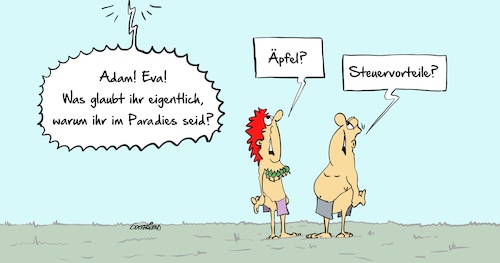 Cartoon: Paradies (medium) by Marcus Gottfried tagged paradies,paradis,papers,steuer,steuergelder,steuerhinterziehungen,abgaben,konzerne,glencore,steuervorteil,freude,marcus,gottfried,cartoon,karikatur,paradies,paradis,papers,steuer,steuergelder,steuerhinterziehungen,abgaben,konzerne,glencore,steuervorteil,freude,marcus,gottfried,cartoon,karikatur