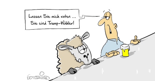 Cartoon: trumpwähler (medium) by Marcus Gottfried tagged midterms,wählen,kongress,senat,trump,usa,us,republikaner,demokraten,marcus,gottfried,midterms,wählen,kongress,senat,trump,usa,us,republikaner,demokraten,marcus,gottfried