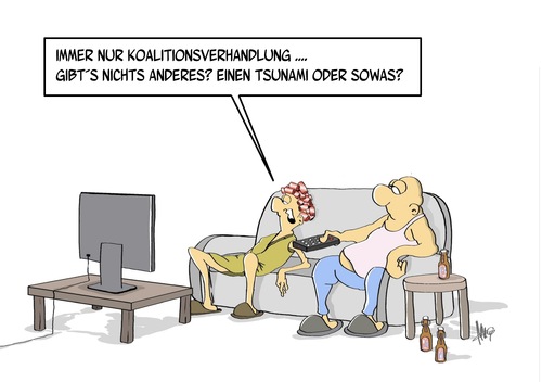 Cartoon: Umschalten! (medium) by Marcus Gottfried tagged langeweile,regierungsbildung,marcus,gottfried,umschalten,tv,fernseher,programm,einöde,paar,ehepaar,freizeit,koalitionsverhandlung,tsunami,unterhaltung,katastrophe,fernsehabend,fernsteuerung,langeweile,regierungsbildung,marcus,gottfried,umschalten,tv,fernseher,programm,einöde,paar,ehepaar,freizeit,koalitionsverhandlung,tsunami,unterhaltung,katastrophe,fernsehabend,fernsteuerung,wahl,partei,parteien