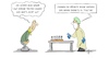Cartoon: 50 Positive (small) by Marcus Gottfried tagged corona,test,lockerung,infektionen,neuinfektionen,welle,arzt,antikörper