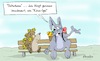 Cartoon: Osterigel (small) by Marcus Gottfried tagged ostern,hase,igel,osterfeiertage,osterhase,käseigel,namen,namensgebung,freude,marcus,gottfried,cartoon,karikatur