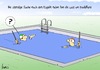 Cartoon: Poolbillard (small) by Marcus Gottfried tagged sport billard pool wasser poolbillard kugel suche lust