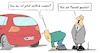 Cartoon: Sauber (small) by Marcus Gottfried tagged fipronil,ei,auto,diesel,abgas,reinigung,volkswagen,hühner,gift,nervengifte,feinde,freunde,marcus,gottfried,cartoon,karikatur
