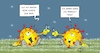 Cartoon: Sechs Monate (small) by Marcus Gottfried tagged corona,infektion,webasto,pandemie,anfang,ende,jahrestag,halbjahr,erfolg,prost,glückwunsch