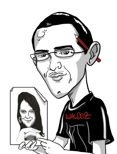 Cartoon: Waldez (medium) by Nicoleta Ionescu tagged brazil,waldez