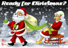 Cartoon: Marry Christmas! (small) by Nicoleta Ionescu tagged marry,christmas