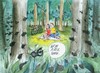 Cartoon: Freiwild (small) by Schuhmacher tagged wald,mücken,sommer,insekten,stechmücken,sommerabend