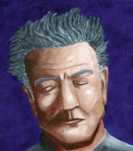 Cartoon: David Lynch (medium) by Davor tagged david,lynch,director,regisseur,movie,film,cinema