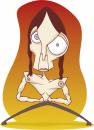 Cartoon: Iggy Pop (small) by Davor tagged caricature famous music rock stooges rockstar star portrait