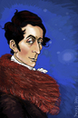 Cartoon: Carl Maria von Weber (small) by frostyhut tagged weber,classical,music,romantic,pianist,composer,german