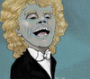 Cartoon: Sir Simon Rattle (small) by frostyhut tagged rattle,classical,conductor,music