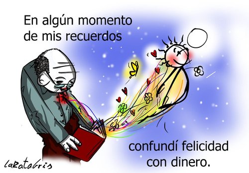 Cartoon: Recuerdos (medium) by LaRataGris tagged recuerdos